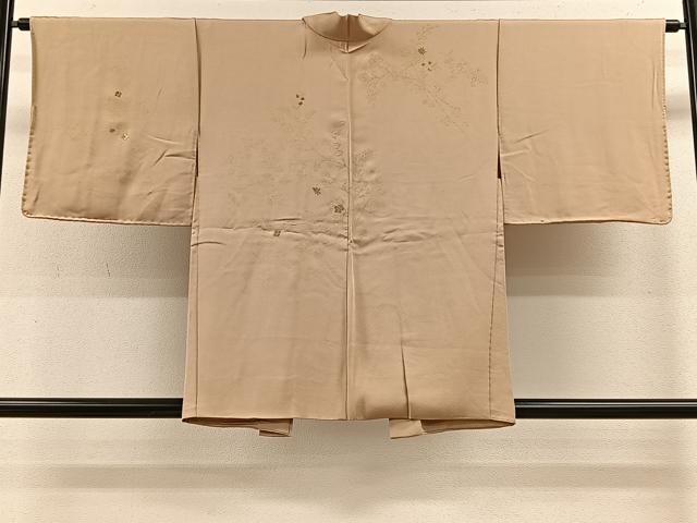 平和屋着物■羽織　枝葉文　金彩　正絹　逸品　CABA3265ua