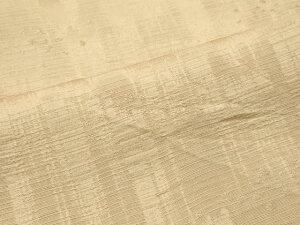 平和屋着物■上質な色無地 霞地紋 榛色 西武百貨店扱い 正絹 逸品 DAAO0729xg