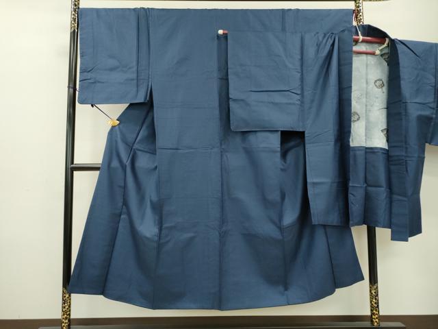 平和屋着物■男性 紬 アンサンブル 亀甲柄 正絹 逸品 DAAQ2343fe