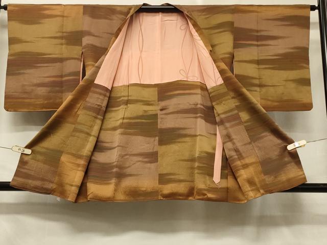 平和屋の平和屋着物＃道行コート　霞文　正絹　逸品　CABD7928in｜アングル2