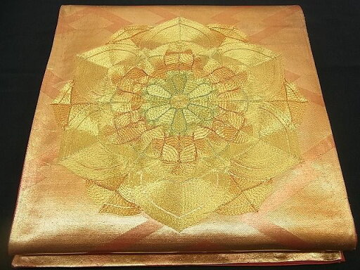 平和屋着物■袋帯 総駒刺繍 正倉院花文 金彩 逸品 n-rv0098 平和屋着物■袋帯 総駒刺繍 正倉院花文 金彩 逸品 n-rv0098