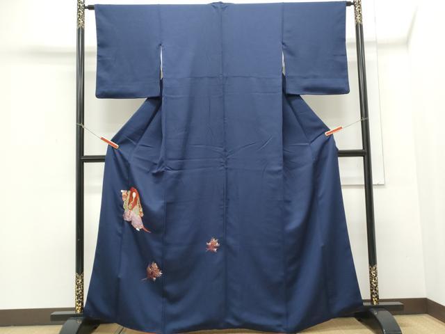 平和屋着物■訪問着　総刺繍　能　金糸　正絹　逸品　CAAX5053th