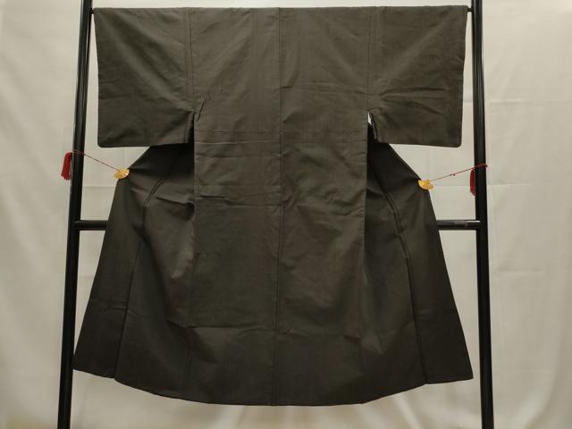 平和屋着物■男性 紬 間道 正絹 逸品 AAAU7575ru