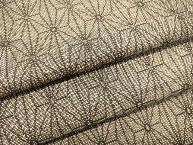 平和屋着物●本場大島紬　9マルキ　麻の葉文様　正絹　逸品　未使用　DAAS2046tw