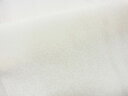 平和屋2■上質な長襦袢　単衣　雲取り花地紋　逸品　DAAA9441ox