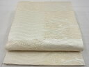 平和屋着物■夏物 六通柄袋帯 露芝文 銀糸 逸品 n-gh2963