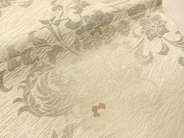 平和屋の平和屋着物●本場筑前博多織　八寸名古屋帯　更紗唐草文　正絹　逸品　CABJ7266vp｜アングル3