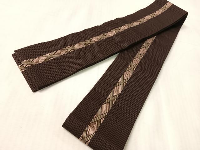 平和屋着物●男性　角帯　間道　CABJ7280vp