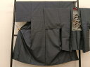 平和屋着物●男性 本場大島紬 アンサンブル 100亀甲 総詰め 正絹 逸品 未使用 BAAT0945yc