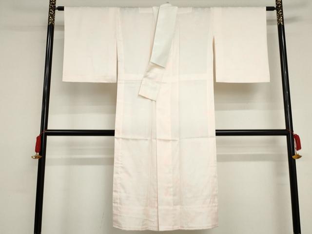 平和屋着物■長襦袢 無双仕立て 草花文 正絹 逸品 AAAL1705ma