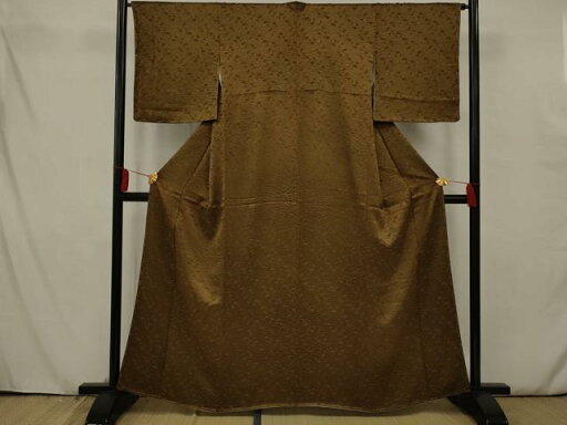 平和屋着物■上質な小紋 露芝文 正絹 逸品 未使用 AAAU1268ou 平和屋着物■上質な小紋 露芝文 正絹 逸品 未使用 AAAU1268ou
