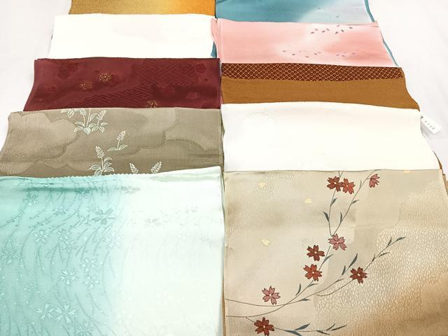 平和屋着物★和装小物　上質な帯揚げ　10枚セット　逸品　CAAN0927xi(4)