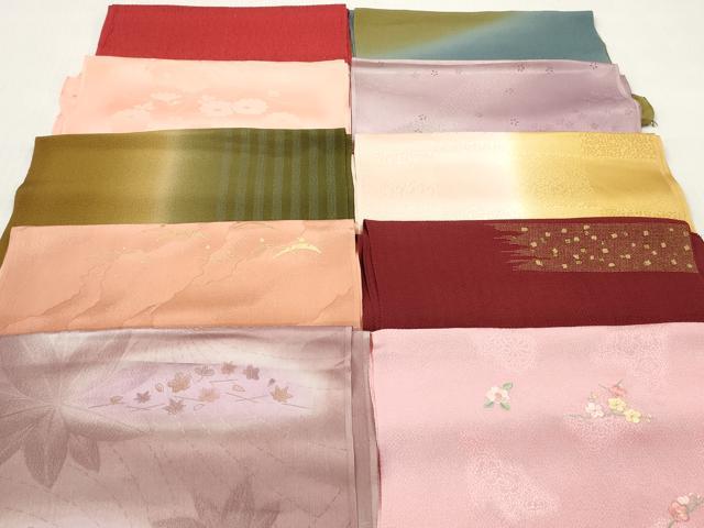 ■■■　商品詳細　■■■ 【正絹】 状態は特に目立ったシミ汚れなどもなく大変良い状態です。 大変上質な逸品になります。 お安く出品致しますので、是非この機会にいかがでしょうか？ ■■■　注意事項　■■■ ■モニター発色の具合により色合いが異なる場合がございます。 ■寸法は多少の誤差が生じる場合がございますのでご了承ください。 ■縫込みの長さが左右非対称の場合は短い部分を記載しております。 左右非対称であってもご返品・お値引き等の保証は出来かねますので、ご了承の上ご購入をお願い致します。 ■シミ等のチェックには注意を払っておりますが、見落としがある場合もございますし、個人の見解も様々ですので神経質な方のご購入はお控えください。 ■箪笥に入っておりました着物や帯なので畳みシワや匂いがあるものもございます。 ■お休みは基本的に土日祝となりますが、その他臨時でお休みする場合がございますのでご了承ください。 ■商品の発送は平日のみの発送となります。 ■夜間と土曜、日曜日はお問い合わせの回答が遅れる場合がございます。 ■当店では、お直し、紋入れ、お手入れ等は承っておりません。 ■生地の状態（ヤケ、経年劣化等）によってはサイズ直しが出来ない場合がございます。 その点もどうかご了承のうえ、ご購入をお願いいたします。 ■弊社で取り扱う商品は一点ものにつき、時期や在庫状況に応じて金額が変更となる場合がございます。 ■検針は行っておりません。予めご了承いただきますようお願いいたします。 ■【洗える着物】と記載のある商品におきましては、商品お届け後に洗濯を行ってしまってからのご返品にはご対応しかねます。 念の為、専門店でのお手入れをお願いいたします。 ■写真に写っている物が全てになります。それ以外の付属品はございませんのでご了承ください。 ■状態に関する写真につきましては、掲載可能な写真枚数に限りがあるため、各箇所につき1枚参考画像を掲載しております。 ■着物のサイズ目安は下記を参考ください↓ ＜女性着物＞　お端折り次第で＋5cm　−1cmが着用可能サイズ 　例）身丈170cmの場合、身長160cm〜175cm ＜男性着物＞　身丈＋約25cm〜27cm程が適応身長 　例）身丈155cmの場合、身長180〜182cm