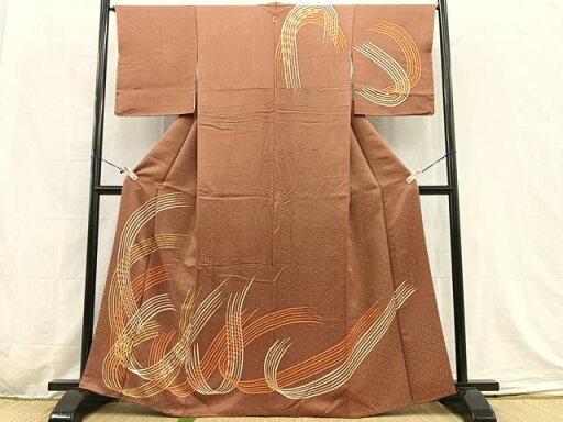 平和屋着物■訪問着 抽象文 正絹 逸品 BAAS4878wb 平和屋着物■訪問着 抽象文 正絹 逸品 BAAS4878wb
