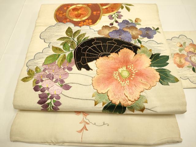 楽天市場】アンティーク 帯 刺繍の通販