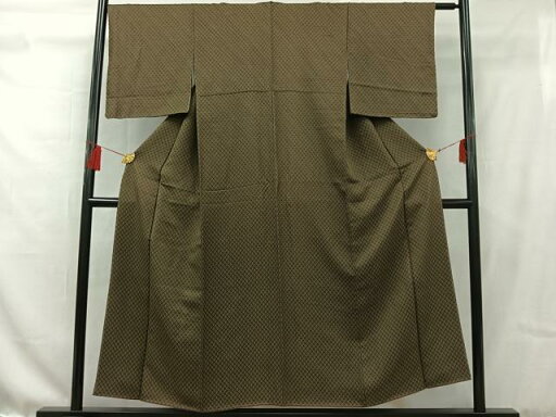 平和屋着物■上質な小紋 幾何学文様 正絹 逸品 未使用 AAAS0026jh 平和屋着物■上質な小紋 幾何学文様 正絹 逸品 未使用 AAAS0026jh