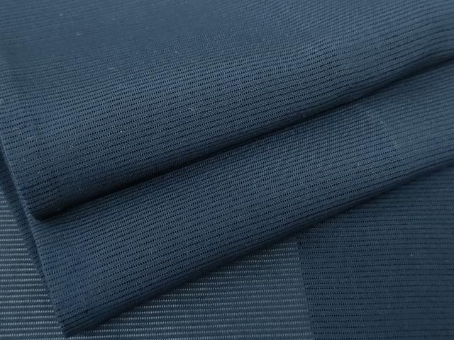 Undecorated - 平和屋着物＊夏物　色無地　絽　紺青色　伊勢丹扱い　正絹　逸品　AAAV0077cs