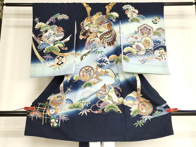 ■■■　サイズ　■■■ 【産着】 身丈 98cm（肩から） 裄丈 45cm 袖丈 55.5cm ■■■　商品詳細　■■■ 産着【正絹】の状態は特に目立ったシミ汚れなどもなく大変良い状態です。 長襦袢【化繊】の状態は特に目立ったシミ汚れなどもなく大変良い状態です。 大変上質な逸品になります。 お安く出品致しますので、是非この機会にいかがでしょうか？ ※長襦袢は着物とセットになっております。 ■■■　
