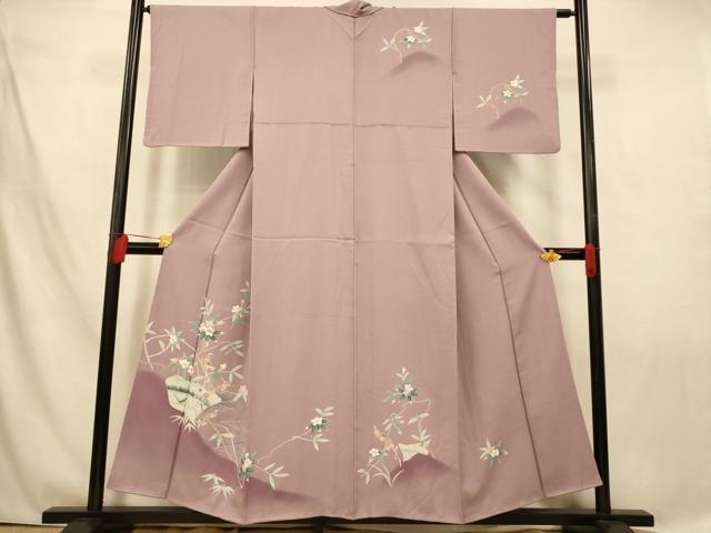 平和屋着物■訪問着　飾花文　暈し染め　正絹　逸品　AABD6937fw