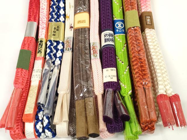 平和屋着物●和装小物 帯締め10本セット 絞り 組紐 冠組 そごう・ 西武扱い やまと...