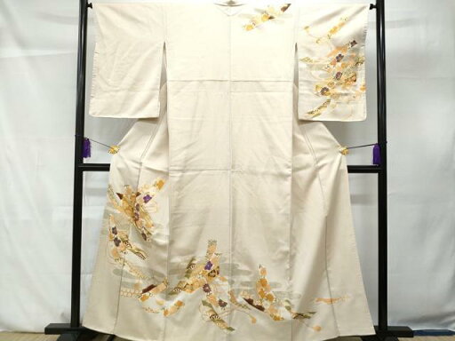 平和屋着物■訪問着 駒刺繍 エ霞文箱短冊花文 金彩 正絹 逸品 CAAR5560fb 平和屋着物■訪問着 駒刺繍 エ霞文箱短冊花文 金彩 正絹 逸品 CAAR5560fb