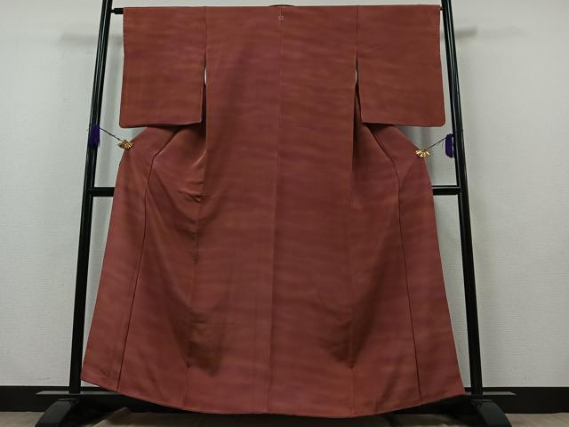 平和屋着物■上質な小紋　霞文　暈し染め　正絹　逸品　AABA7893jh(4)