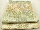 平和屋着物◎六通柄袋帯 舞花文 金銀糸 正絹 逸品 BAAU6808yc