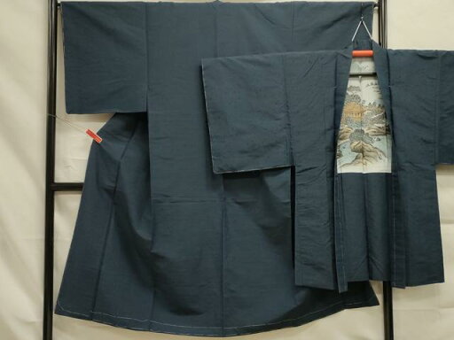 平和屋着物■男性 紬 アンサンブル 留紺色 正絹 逸品 DAAO6579cd 平和屋着物■男性 紬 アンサンブル 留紺色 正絹 逸品 DAAO6579cd