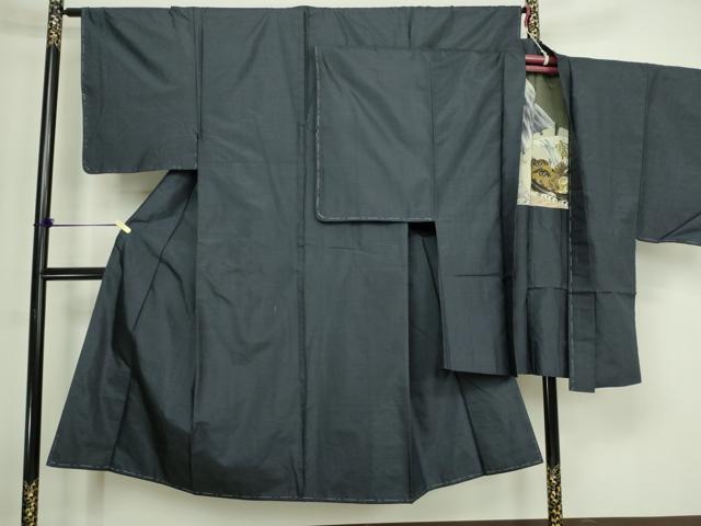 平和屋着物■男性 本場大島紬 アンサンブル 80亀甲 総詰め 正絹 逸品 DABD3446sf