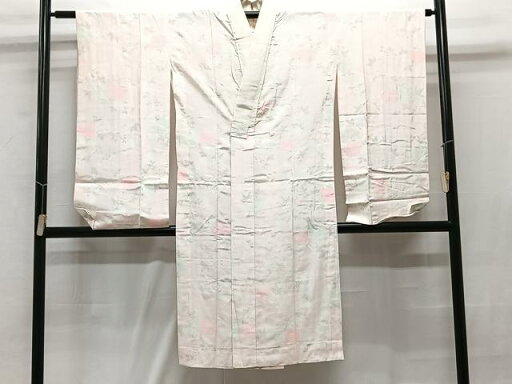 平和屋着物■振袖用長襦袢 無双仕立て 菊地紋 暈し染め 正絹 逸品 CAAU3987xi 平和屋着物■振袖用長襦袢 無双仕立て 菊地紋 暈し染め 正絹 逸品 CAAU3987xi