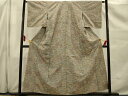 平和屋着物■上質な紬 松竹梅霞亀甲文 正絹 逸品 未使用 AAAS0265sx