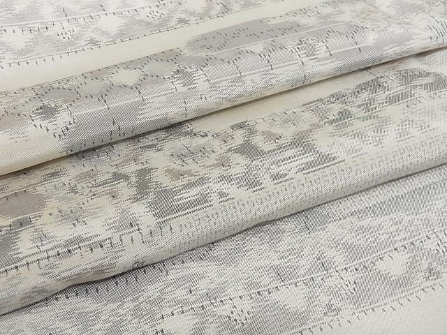平和屋着物■上質な紬 霞取り吉祥文 着丈159cm 裄丈64cm 正絹 逸品 B-dk4028