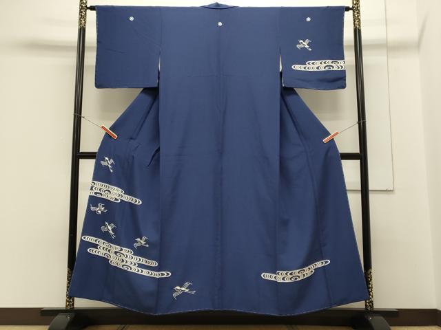 平和屋着物■訪問着　飛鳥流水文　正絹　逸品　未使用　CABA0178oy