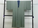 平和屋着物■男性 長襦袢 袷 地紙人物風景文 暈し染め 金彩 逸品 CAAE8000gh