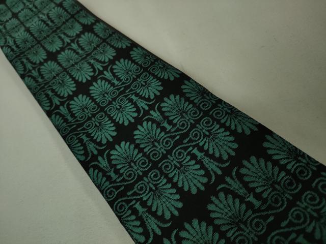 平和屋本店■極上　男性　着物作家　藤井勝比琥　SALAMU　角帯　吉祥文　上代48万　逸品　未使用　DZAA4401kh5