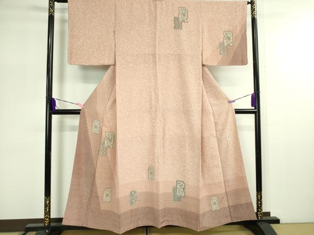 平和屋着物■訪問着 花鳥唐草文 正絹 逸品 DAAH7813sf