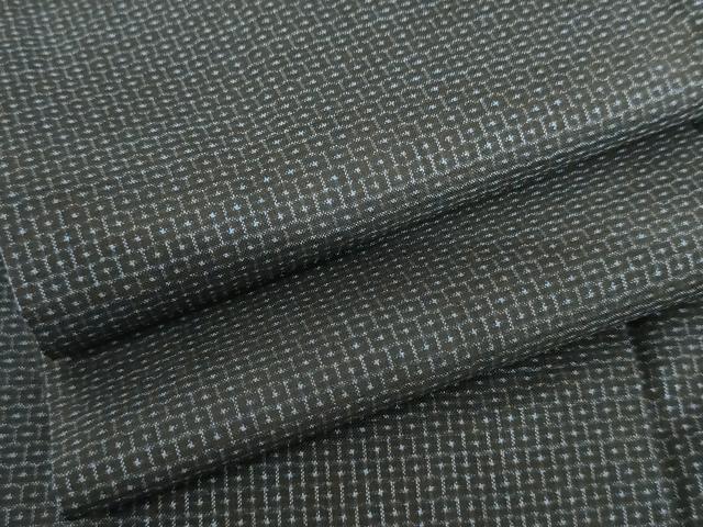 Uramono - 平和屋着物●男性　本場大島紬　80亀甲　総詰め　正絹　逸品　AABH7221cs