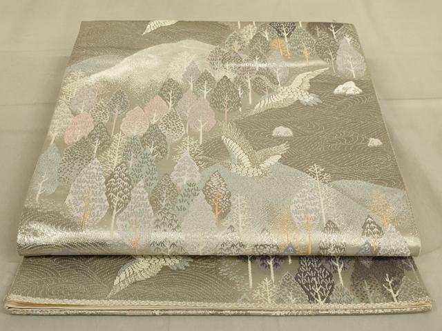 Rakuten - 平和屋着物◎六通柄袋帯　唐織　北山　二重箔錦　正絹　逸品　AABA7184ou