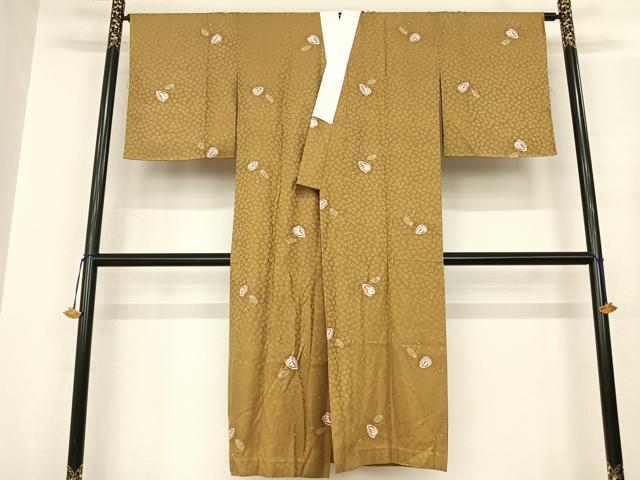 平和屋着物●長襦袢　単衣　草履　ほていや扱い　正絹　逸品　AABF0511fy