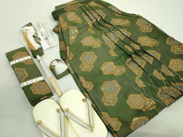 平和屋本店[]極上　七五三　男の子　3歳　行灯袴　小物セット　縞　箱付き　逸品　...