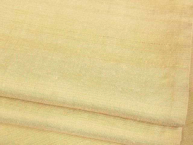 平和屋-こころ店■上質な紬　玉蜀黍色　着丈151cm　裄丈62.5cm　正絹　逸品　A-ta8538