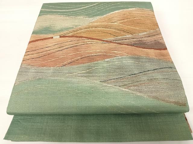 ■■■　サイズ　■■■ 長さ 440cm 幅 30.5cm程 ■■■　商品詳細　■■■ 【正絹】 詳細に関しましては、画像をご確認ください。 大変上質な逸品になります。 お安く出品致しますので、是非この機会にいかがでしょうか？ ■■■　注意...