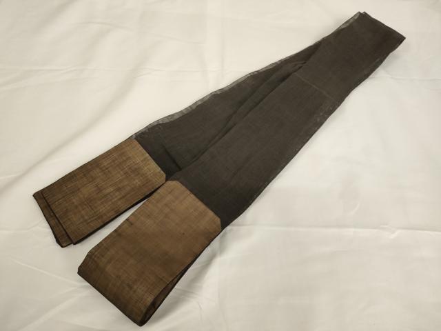 平和屋本店■夏物 半袈裟 法具 黒地 法衣 寺院 仏具 仏教 僧侶 神職 装束 AAAU5663ja