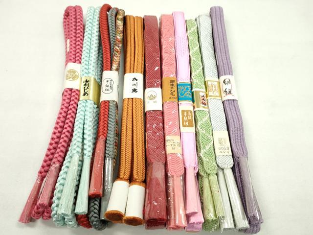 Other - 平和屋着物●和装小物　帯締め10本セット　冠組　唐組　白鳳流　大和組　丸組　逸品　未使用　CABF7318ju