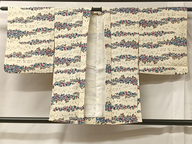 平和屋着物＃羽織 草花文 CABB5484ua