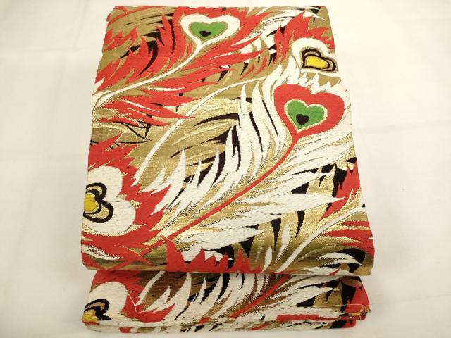 ■■■　サイズ　■■■ 【帯】 長さ 340cm　幅 20.5cm程 ■■■　商品詳細　■■■ 丸帯【正絹・芯なし】の状態は接写画像のように太鼓・たれ先に汚れがございますが その他特に目立ったシミ汚れなどもなく大変良い状態です。 大変上質な逸品になります。 お安く出品致しますので、是非この機会にいかがでしょうか？ ※大正ロマンなレトロ品です。 和モダン・レトロ感をお楽しみください。 アンティークになりますので お品物の状態の感じ方には個人差がございます。 ご理解の上でのご入札をお願い致します。 ■■■　注意事項　■■■ ■モニター発色の具合により色合いが異なる場合がございます。 ■寸法は多少の誤差が生じる場合がございますのでご了承ください。 ■縫込みの長さが左右非対称の場合は短い部分を記載しております。 左右非対称であってもご返品・お値引き等の保証は出来かねますので、ご了承の上ご購入をお願い致します。 ■シミ等のチェックには注意を払っておりますが、見落としがある場合もございますし、個人の見解も様々ですので神経質な方のご購入はお控えください。 ■箪笥に入っておりました着物や帯なので畳みシワや匂いがあるものもございます。 ■お休みは基本的に土日祝となりますが、その他臨時でお休みする場合がございますのでご了承ください。 ■商品の発送は平日のみの発送となります。 ■夜間と土曜、日曜日はお問い合わせの回答が遅れる場合がございます。 ■当店では、お直し、紋入れ、お手入れ等は承っておりません。 ■生地の状態（ヤケ、経年劣化等）によってはサイズ直しが出来ない場合がございます。 その点もどうかご了承のうえ、ご購入をお願いいたします。 ■弊社で取り扱う商品は一点ものにつき、時期や在庫状況に応じて金額が変更となる場合がございます。 ■検針は行っておりません。予めご了承いただきますようお願いいたします。 ■【洗える着物】と記載のある商品におきましては、商品お届け後に洗濯を行ってしまってからのご返品にはご対応しかねます。 念の為、専門店でのお手入れをお願いいたします。 ■写真に写っている物が全てになります。それ以外の付属品はございませんのでご了承ください。 ■状態に関する写真につきましては、掲載可能な写真枚数に限りがあるため、各箇所につき1枚参考画像を掲載しております。 ■着物のサイズ目安は下記を参考ください↓ ＜女性着物＞　お端折り次第で＋5cm　−1cmが着用可能サイズ 　例）身丈170cmの場合、身長160cm〜175cm ＜男性着物＞　身丈＋約25cm〜27cm程が適応身長 　例）身丈155cmの場合、身長180〜182cm
