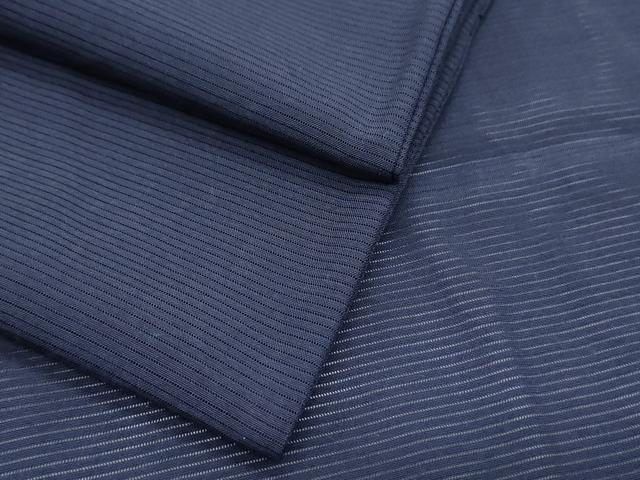 Rakuten - 平和屋着物＊夏物 色無地 絽 濃藍色 正絹 逸品 CABG8711th