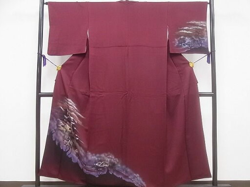 平和屋着物■訪問着 風景文 暈し染め 逸品 CAAB9383ev 平和屋着物■訪問着 風景文 暈し染め 逸品 CAAB9383ev