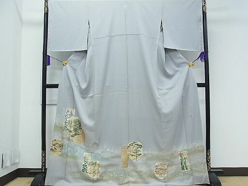 平和屋着物■豪華色留袖 作家物 琳派百彩 暈し染め 金銀彩 逸品 CAAB7764ch 平和屋着物■豪華色留袖 作家物 琳派百彩 暈し染め 金銀彩 逸品 CAAB7764ch