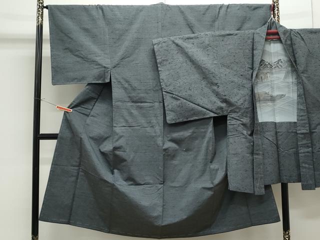 ■■■　サイズ　■■■ 【着物】 身丈 139cm（肩から） 裄丈 68cm 袖丈 47cm　縫込み 6cm 袖幅 34cm 前幅 24cm 後幅 30cm 着物縫いこみ 内揚げ 7cm 裄 お袖側 約1cm　身頃側 約3cm 【羽織】 身...